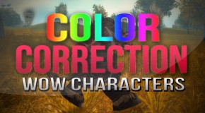 After Effects: Color Correcting WoW Characters