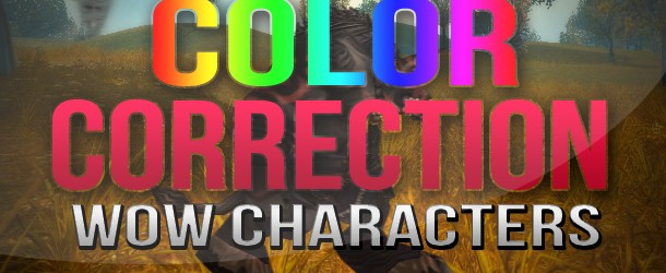 After Effects: Color Correcting WoW Characters