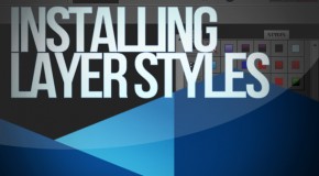 Photoshop: How To Install layer Styles