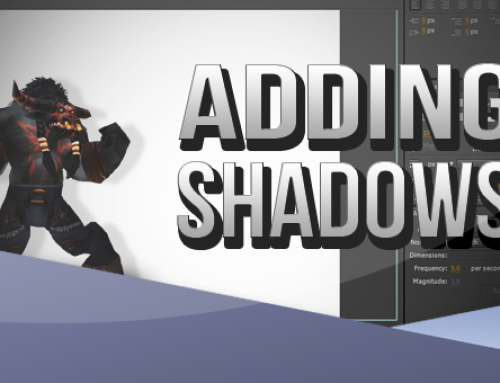After Effects: Adding Shadows to WoW Characters