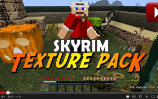 Minecraft Skyrim Texture Pack