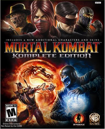 Mortal Kombat 2011 box art
